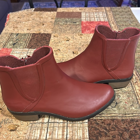 Lucky Brand Women’s Rubber Boots Size 10 Medium - Picture 11 of 16